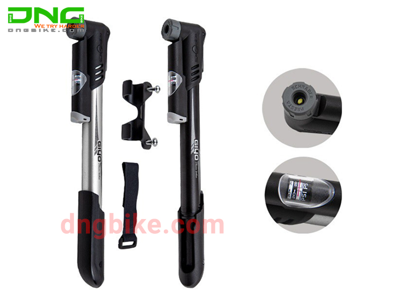 Mách các bạn nhiều hơn thế 82 bơm xe đạp điện mini giyo ấn tượng nhất 29 Ống bơm xe đạp điện mini gắn sườn Giyo GM71B 26 CYCLES